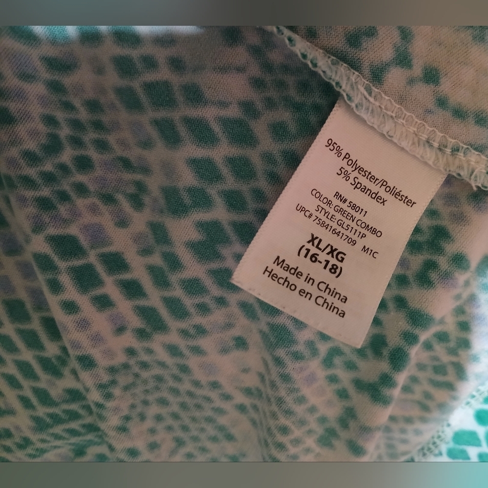 Womens XL Green Maxi Snakeskin Cowl Neck Dress - Picture 5 of 5